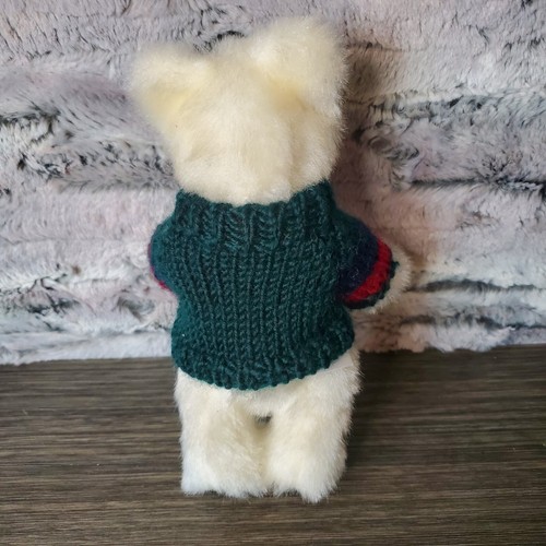 1998 Hugfun Costco Plush Stuffed Collectable Teddy Bear Knit Sweater Snowman - Picture 4 of 7