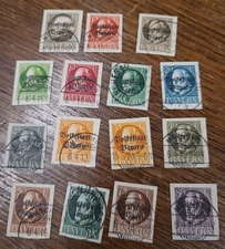 APC3098 Bavaria sc#156-170 used scv $324