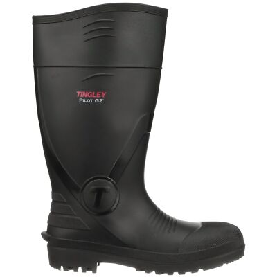 Tingley Pilot G2 31161 Plain Toe Knee Boot Mens 6 / Womens 8 Black