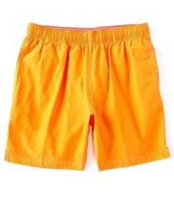 ROUNDTREE  YORKE Mens SWIM TRUNK, Bright Orange, M
