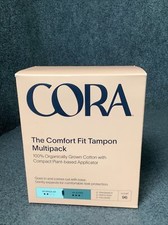 Cora Comfort Fit Organic Cotton Tampons Multipack Regular/Super M56B