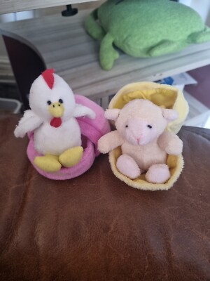 Osterei Huhn und Lamm