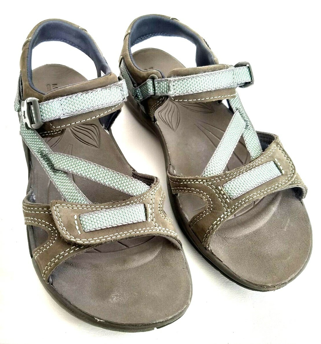 Merrell Azura Medium Green Womens Size Hiking Trail Sports Strap