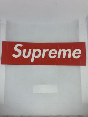 Supreme Cutting Box Logo Sticker カッティング 2 SUPREME CUT BOX LOGO STICKERS | eBay