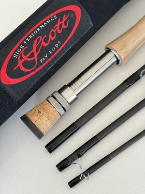 BEAUTIFUL** SCOTT A2 10wt 9'ft~4pc FlyRod!!! | eBay