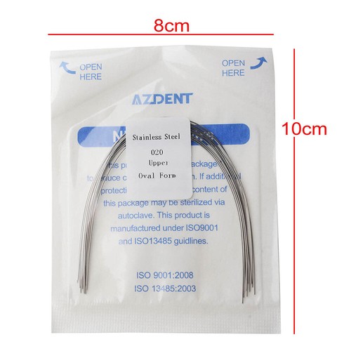 Dental Orthodontic Arch Wire Wires Oval Form Stainless Steel Round/Rectangular - Photo 60/208