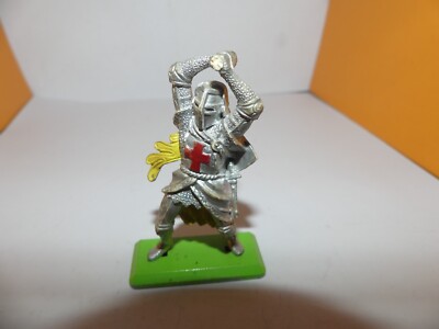 Figurine Starlux - Soldat Français Moyen Âge - Plastique Peint - Échelle 1:32 (60mm)