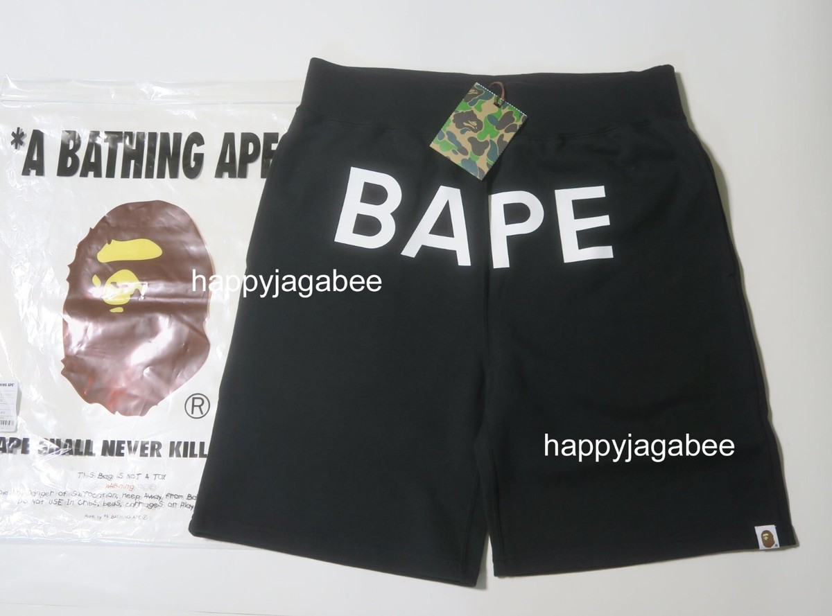 A BATHING APE Men's ONLINE EXCLUSIVE BAPE SWEAT SHORTS 1J25153001