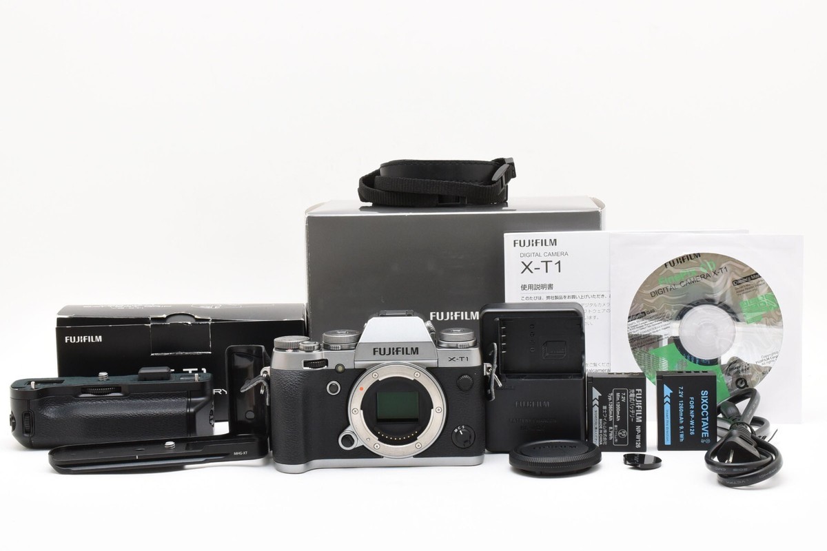 BOX 1860shot] FUJIFILM X-T1 Graphite Silver Edition 16.3MP w