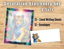Fantasy - Stationery Gift Set - Writing Paper 25 Sheets  12 envelopes 012