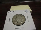 1934 - USA Silver quarter - American 25 cent