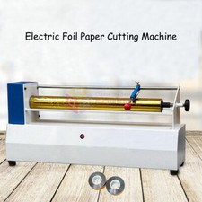 Electric Hot Foil Stamping Paper Cutting Machine Foil Paper Roll Slitter Cutter