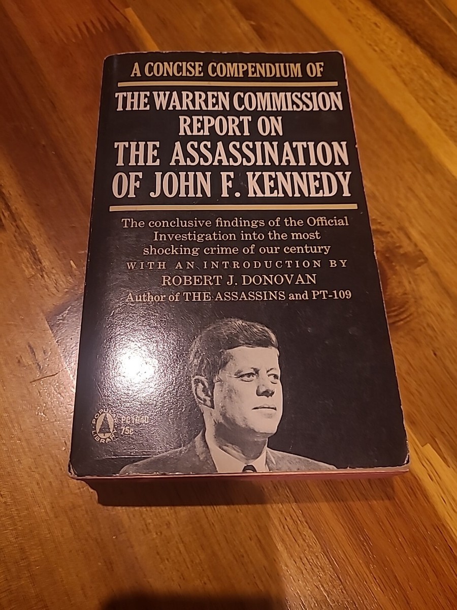 John F. Kennedy The Warren Commission Report 1st. Edition