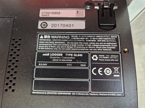 GRAPHTEC midi LOGGER GL840 - Foto 8 di 10