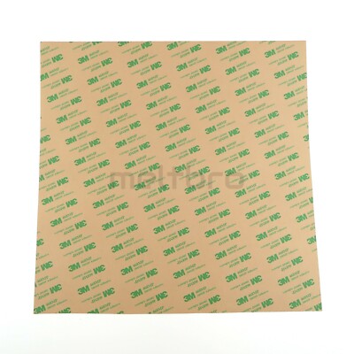 3M 310x310mm doppelseitige Klebefolie, für 3D-Drucker Heizbetten, zB Sidewinder