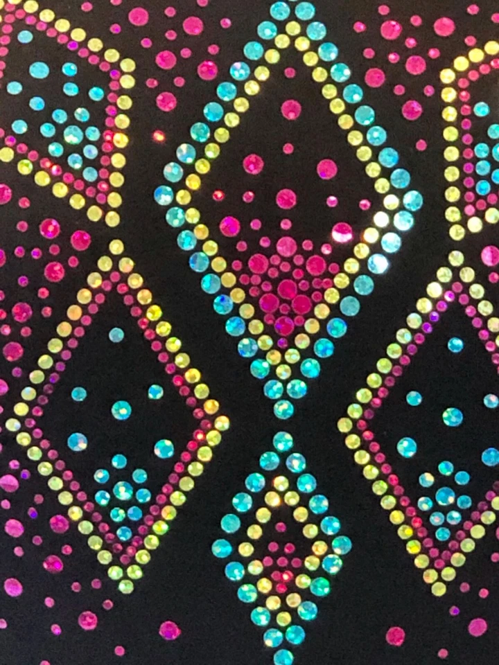 GK ВЗРОСЛЫХ X-МАЛЕНЬКИЙ НЕОНОВЫЙ БЛЕСК ЧЕРНЫЙ N/S SPANGLEZ ГИМНАСТИЧЕСКИЙ ТАНЕЦ ТРИКО ТОПОРЫ НОВЫЙ С ЯРЛЫКАМИ - Изображение 2 из 4