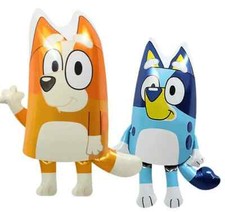 Bluey Party Birthday Bingo Decoration 29" Foil and 12" Latex Balloons