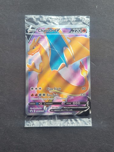 CHARIZARD V SWSH050 SEALED - CHAMPION'S PATH ELITE TRAINER BOX PROMO - NM/MINT