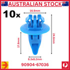 <!--F#f_0-->10x For Toyota Wheel Arch Flare Door Sill Cladding Panel Rocker Clip 90904-67036<!--F/-->