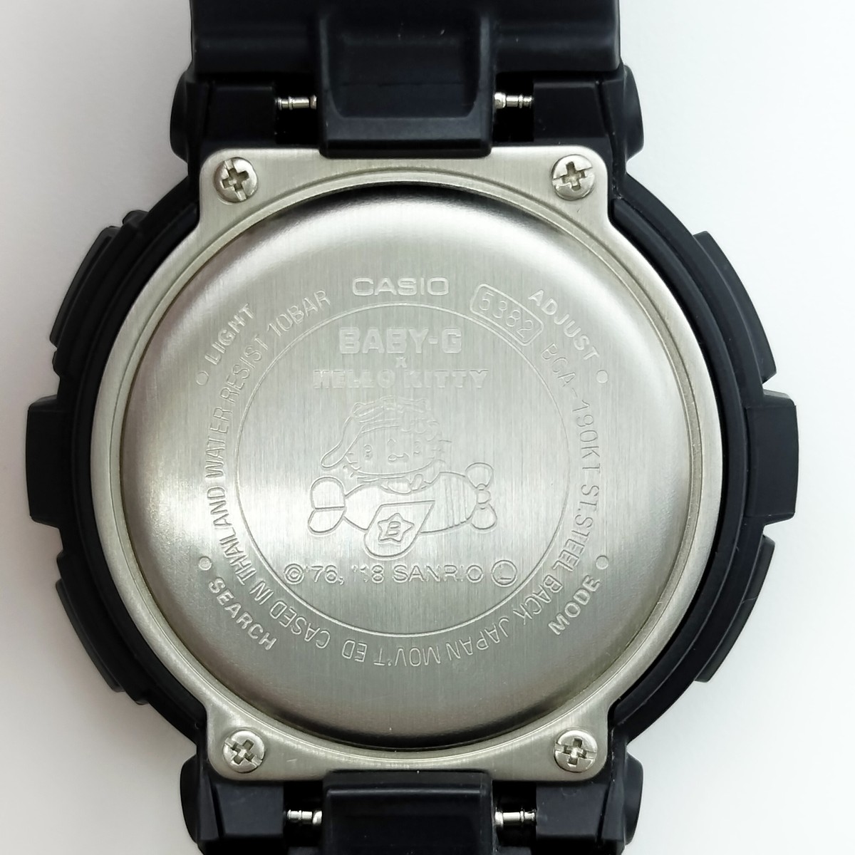 Hello Kitty Collaboration Watch Casio Baby-G G-SHOCK BGA