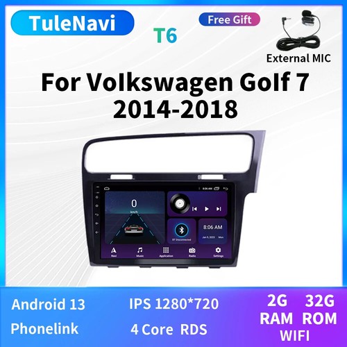 14-18 For VW Volkswagen Golf7 Golf 7 GPS Screen Car Android Multimedia AutoRadio - Picture 15 of 40