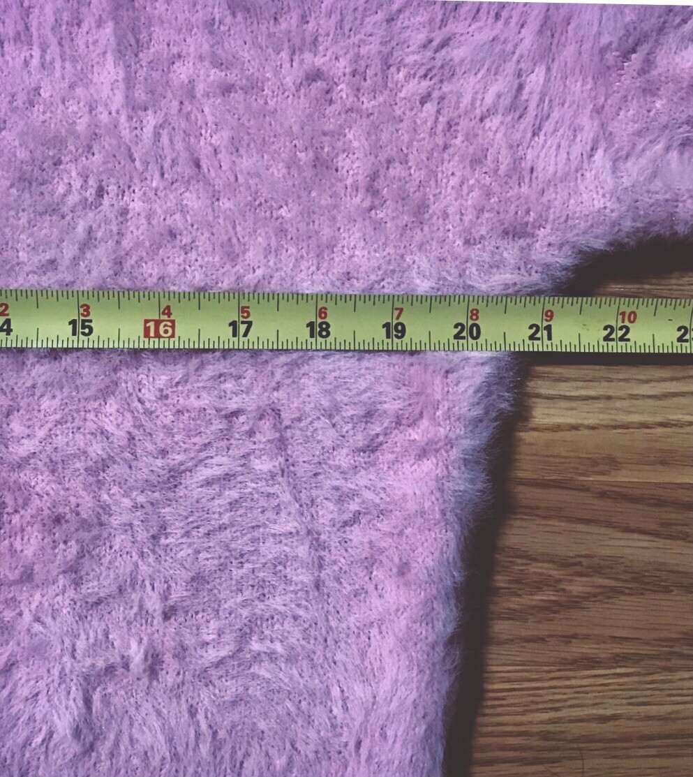 MCGUIRE Pallenburg Cloud Fuzzy Knit Sweater Womens’s M Valley Girl Pink Crewneck