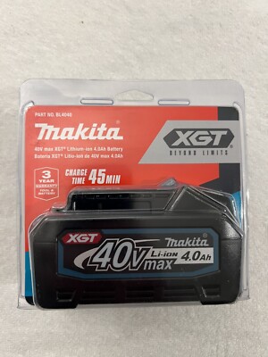 Makita XGT電動ケトル オリーブ KT001ZO +BL4040 4Ah Makita XGT® 40V Max Li-ion 4Ah Battery (BL4040) 88381583664| eBay