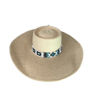 Big Bend Saddlery Alpine Texas Palm Leaf Wide Brim Vaquero  display picture 3