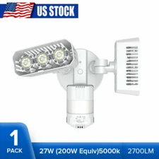 18W/27W/30W LED Security Light PIR Motion Sensor Outdoor Night Safety Floodlight