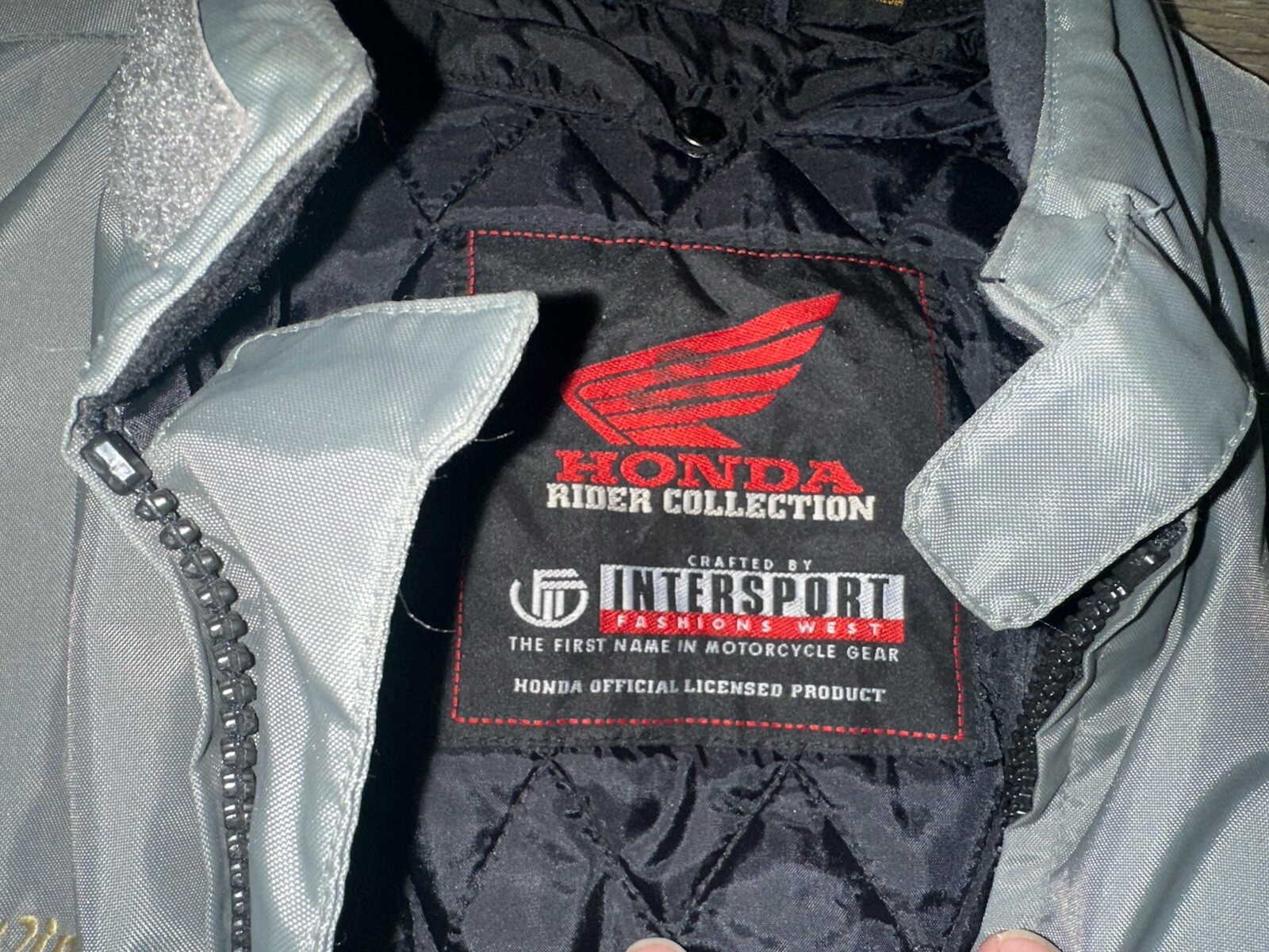 HONDA GOLDWING RiDeR Collection Riding Jacket Black N… - Gem