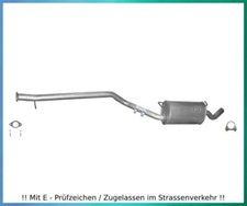 Mittelschalldämpfer Ford Tourneo, Transit Connect 1.8 Bj.04-06 Auspuff Schelle