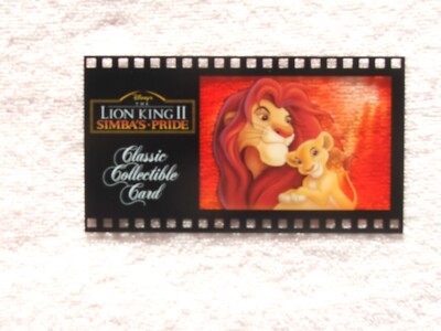 Disney Classic Collectible Card #113 Lion King II Simba's Suncoast Promotional.
