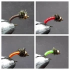 1 DOZEN TUNGSTEN HEAD NYMPHS FOR FLY FISHING (4 MODELS)-TUNG-193
