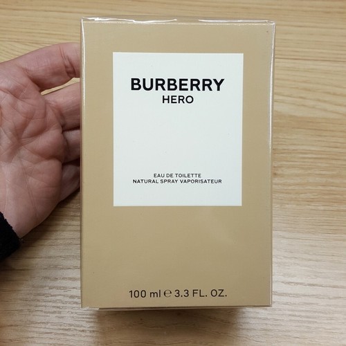 Burberry Hero Mens Cologne 3.3 oz Eau De Toilette Spray NEW Sealed Box
