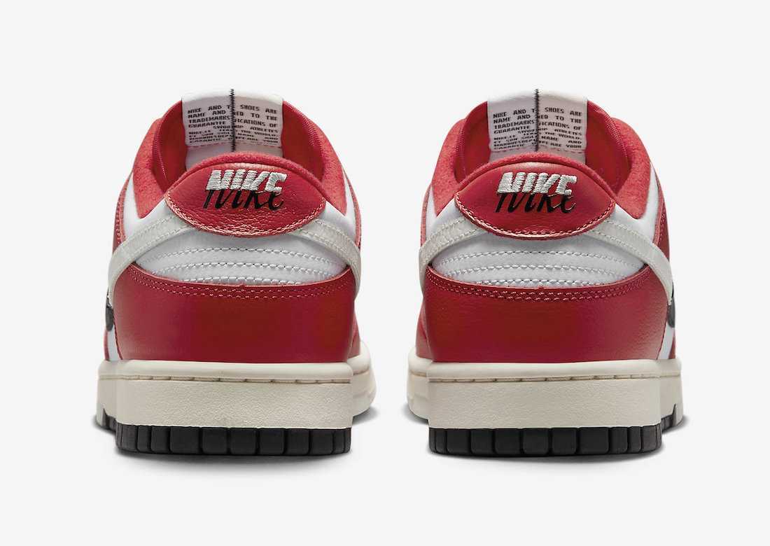 Nike Dunk Low Retro PRM Chicago Split DZ2536-600 Men US 6 Nike Dunk Low Retro PRM Chicago Split DZ2536-600 Men US 6