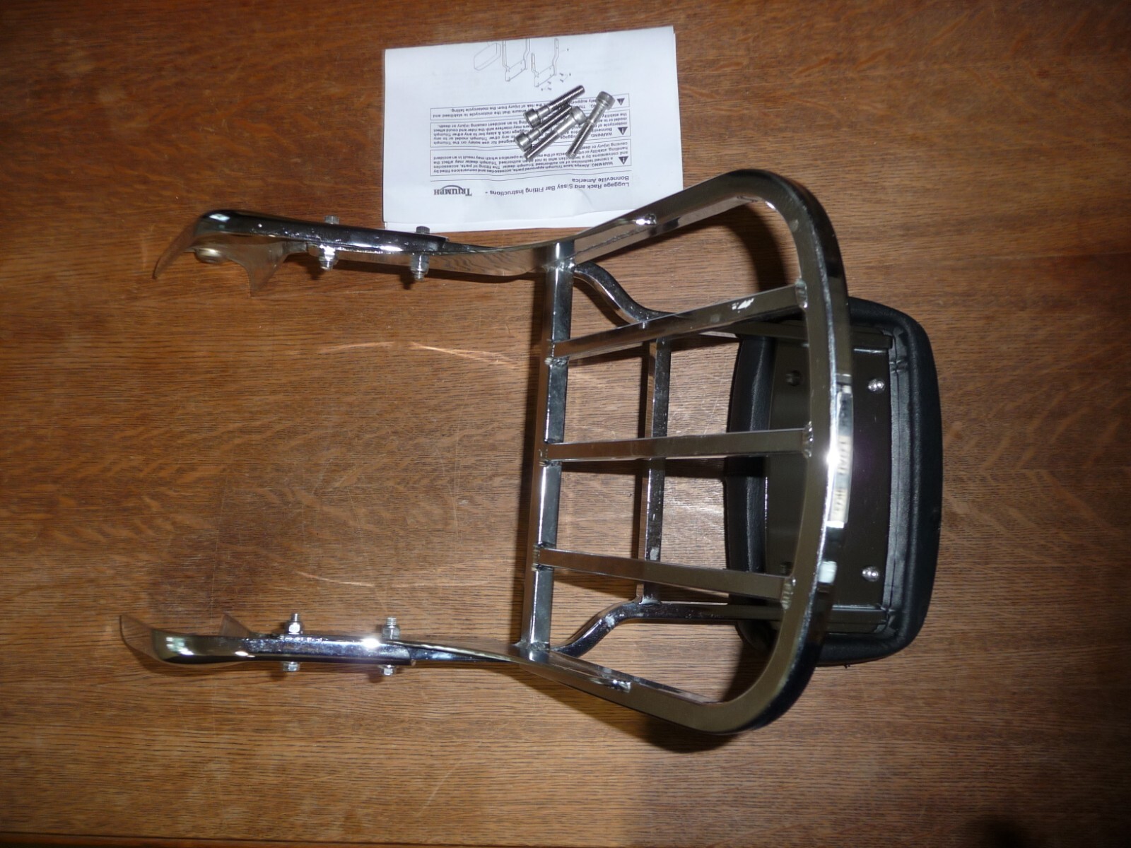 Triumph America / Speedmaster Complete Sissy Bar and Rack Tall Kit  