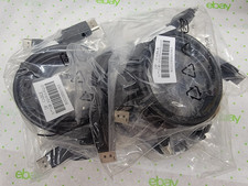 Lot of 10 Display Port to Display Port Cable DP Male to Male 6 Ft - NEW