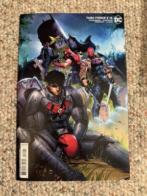 DC COMICS TASK FORCE Z #12 COVER B RED HOOD PROGRESSION COVER! NEAR MINT!