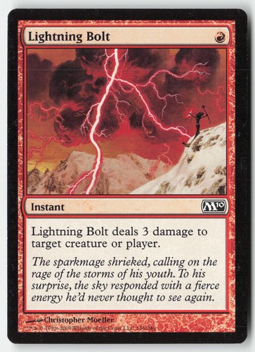 Lightning Bolt - Core Set 2010 (M10) #146