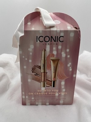 ICONIC LONDON So Into You 2pc Set Glaze Crayon & Sheer Blush NIB