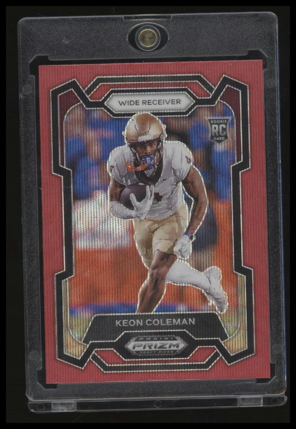 2024 Panini Prizm Draft Picks #120 Keon Coleman Red #/299