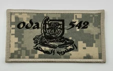 ODA 542, 5th Special Forces Group GWOT - Team Patch, Green Beret, Morale