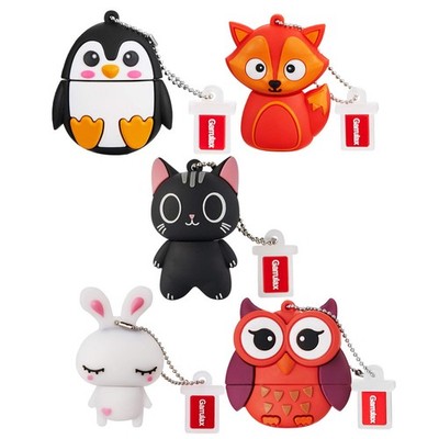 GARRULAX USB Flash Drive, 32GB USB2.0 Cute Shape Lovely USB Memory Stick Date