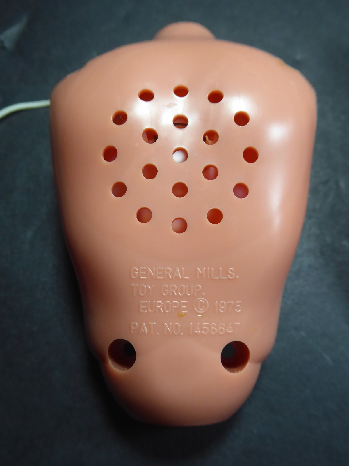 Vintage 1975 Action Man Space Ranger Talking Commander Torso w~ Voice Box GI Joe