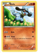 Riolu 76/135 Plasma Storm Pokemon Card