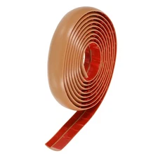 Floor Transition Strip 10Ft 3 m Self Adhesive for Height 3mm, Light Brown