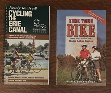 Cycling the Erie Canal & Take Your Bike - Finger Lakes Region - 2 Books