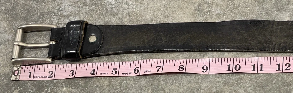 Cinturón de cuero negro promocional Camel Collection Cigarettes talla adulto 35-41 pulgadas  Foto 3 de 4