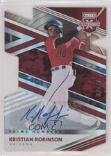 2020 Panini Elite Extra Edition 22/39 Kristian Robinson #146 Auto 0i4k