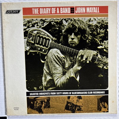 John Mayall   The Diary Of A Band - London Records   PS 570- Exc Lp